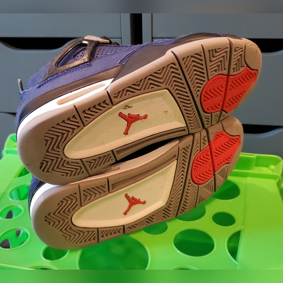 AIR JORDAN 4 Retro WNTR GS ☆ Loyal Blue ☆ WINTERIZED ☆ 5.5 Wmns or 4 Youth - Picture 9 of 11